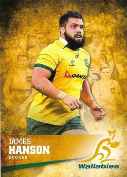 2016 Tap 'N' Play Rugby Trading Cards #13 James Hanson Front